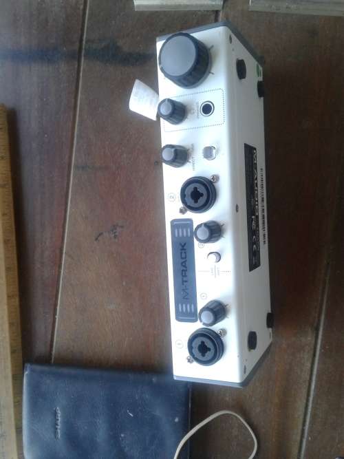 2 channel usb Audio Interface  M-audio. M track. Audio