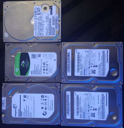5 HDD Hard Drives