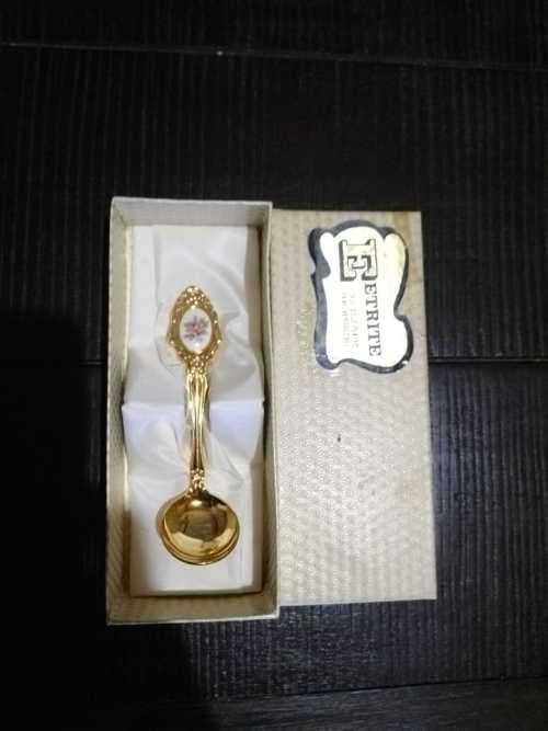 Eetrite 24 Carat Gold Plated Sugar Spoon