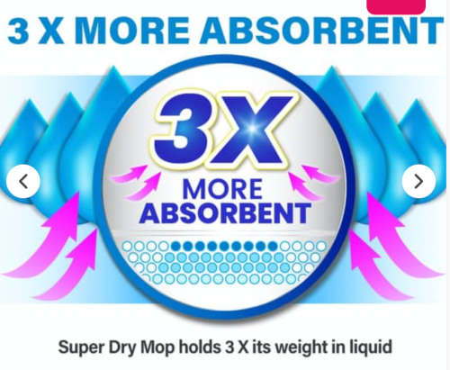 Kleva® 3-in-1 Super Dry Mop