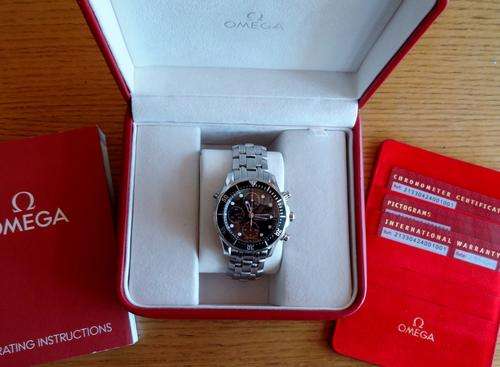 Omega Seamaster Professional 300m Mens Chronograph Watch.