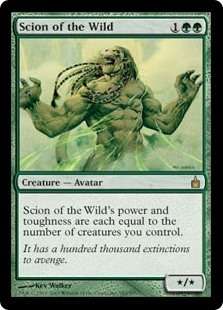 Magic the Gathering - Monogreen (60 card deck)