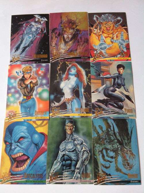 LOT of 9 FLEER ULTRA XMEN cards (HAVE A LOOK)