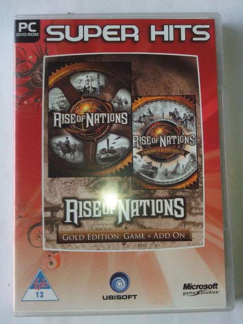 Super Hits Rise of Nations Gold Edition Original PC Game