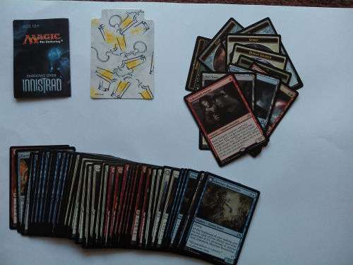 Magic the Gathering - Pre-Release Shadows Over Innistrad Kit (53 Cards in Total)