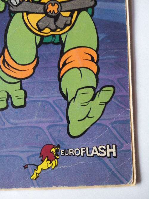 WOW! Teenage Mutant Hero Turtle Sticker Album -1990 - Scarce TMNT collectible
