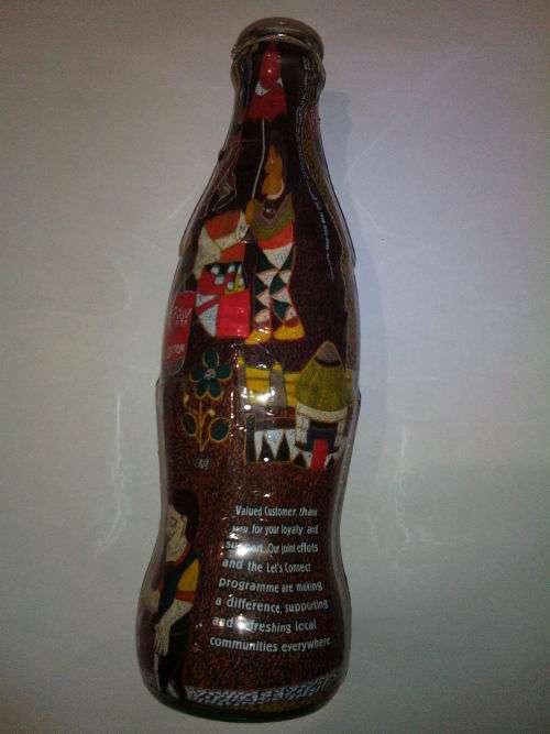 Coca-Cola Customer Appreciation Empty Bottle (250ml, Year 2005)
