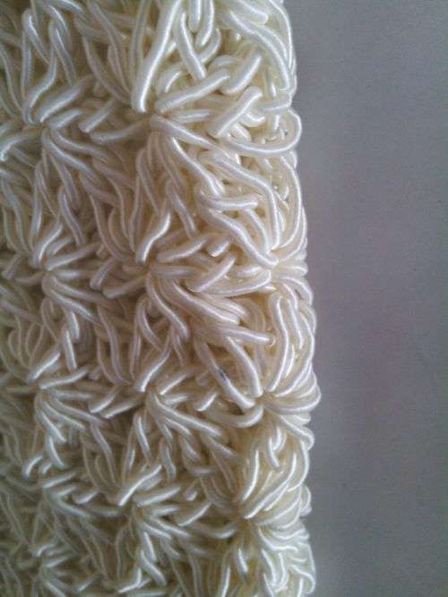 Crochet Handbag (White)