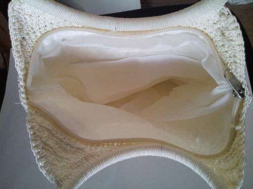 Crochet Handbag (White)