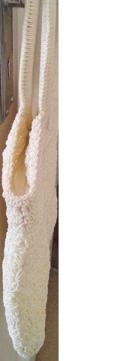 Crochet Handbag (White)