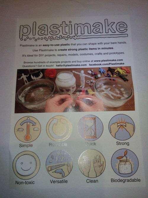 Plastimake 800g jar + Colouring Kit
