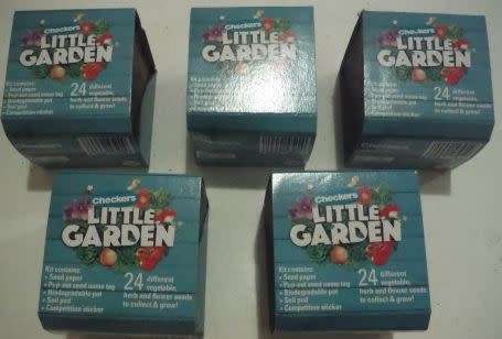 Checkers LITTLE GARDEN X 9
