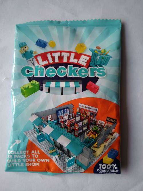 Little Checkers Lego like blocks Little Shop