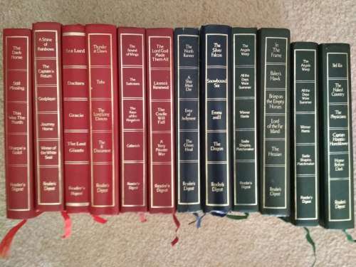 Set of Readers Digest Novel/Book Collection (Ficitional Stories)