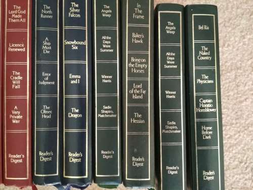 Set of Readers Digest Novel/Book Collection (Ficitional Stories)