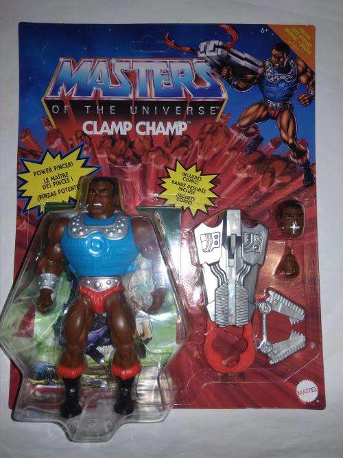 CLAMP CHAMP Deluxe 2021 Masters Of The Universe Origins Motu He-man