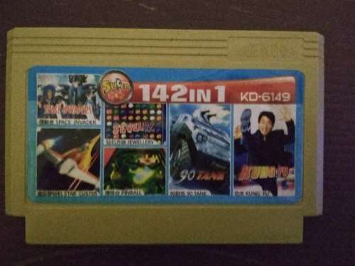 8-Bit/8 Bit TV Game Cartridge (8) - 7 Games in 1