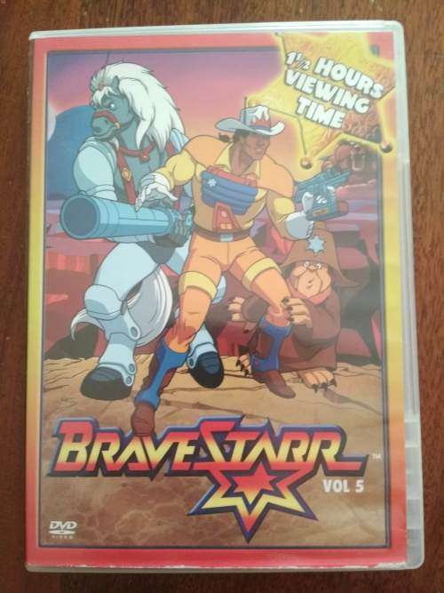 Classic Bravestarr Vol. 5 DVD - 1 and half viewing time