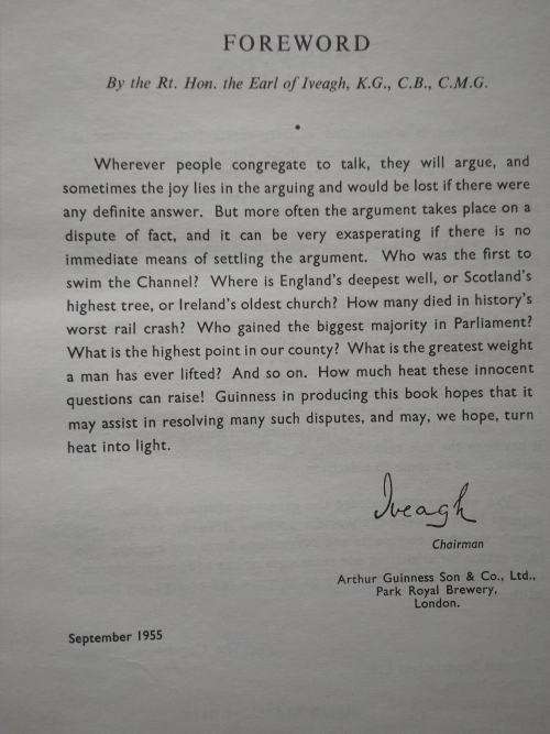 The Guiness book of records (1955) Hardcover  January 1, 1955