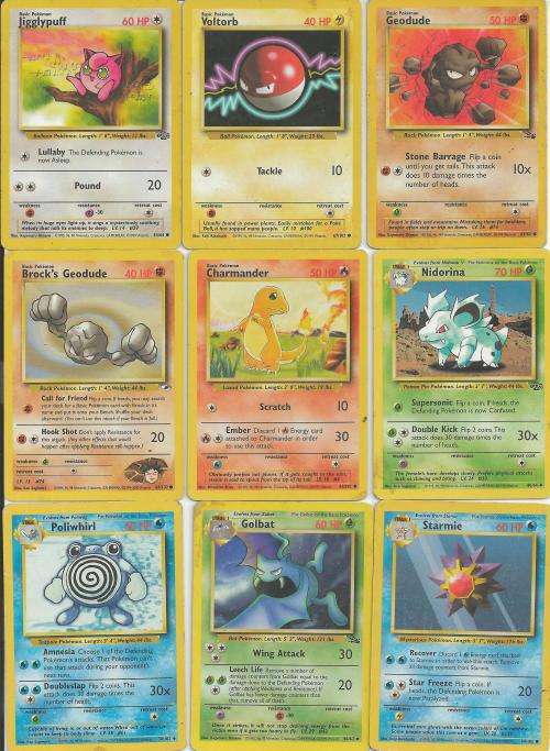 Pokemon cards - bundle [Heavily Played condition - please read description]