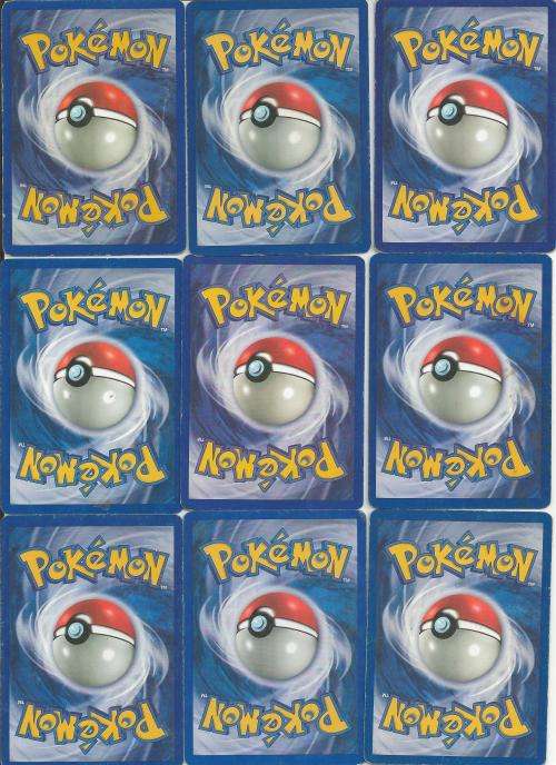 Pokemon cards - bundle [Heavily Played condition - please read description]
