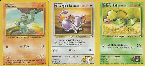 Pokemon cards - bundle [Heavily Played condition - please read description]