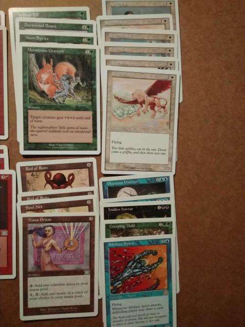 Magic The Gathering: classic 5th and 6th edition cards