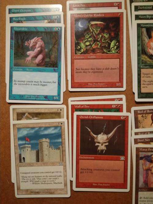 Magic The Gathering: classic 5th and 6th edition cards