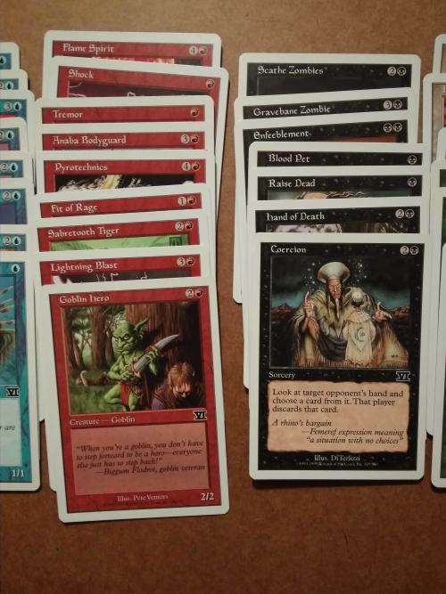 Magic The Gathering: classic 5th and 6th edition cards