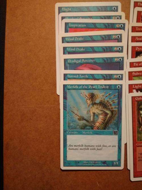 Magic The Gathering: classic 5th and 6th edition cards