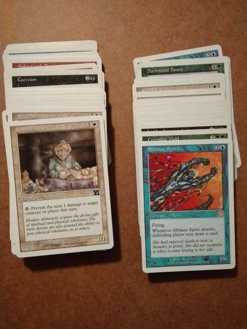Magic The Gathering: classic 5th and 6th edition cards