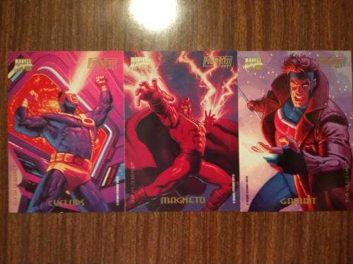 Vintage 1994 Marvel masterpieces Holoblast 1-9 complete
