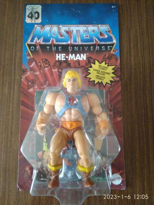Masters Of The Universe Origins Motu He-man Action Figure