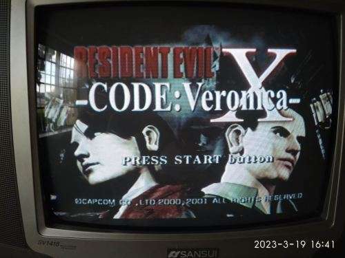 Resident Evil: Code: Veronica X - Platinum (PlayStation 2) PS2 - Tested and working