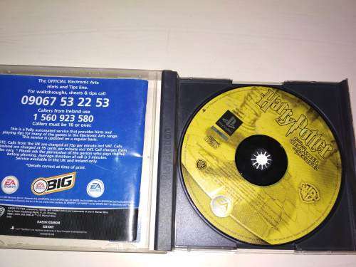 Harry Potter and the Chamber of Secrets Sony Playstation 1 PS1 Game