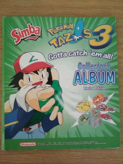 Pokemon Tazos 3 - Collector`s Album