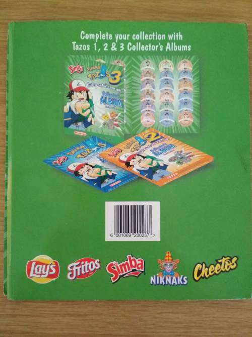 Pokemon Tazos 3 - Collector`s Album