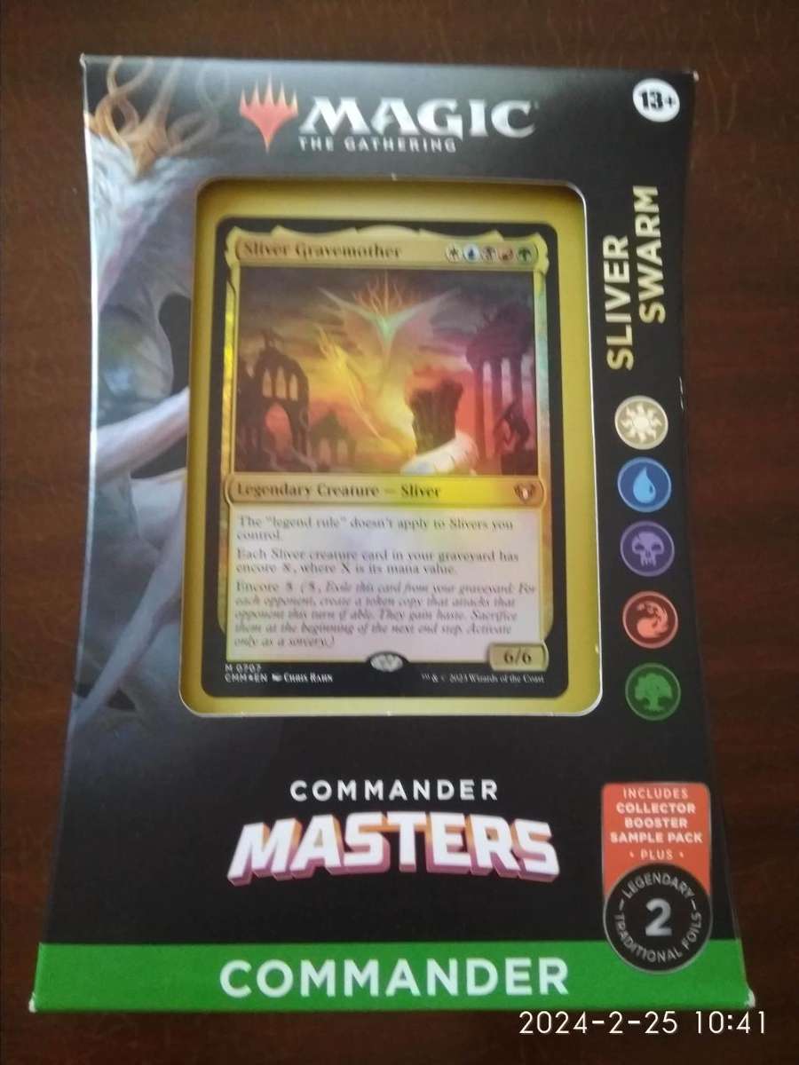 Magic The Gathering: Commander Masters | Commander Deck | Sliver Swarm
