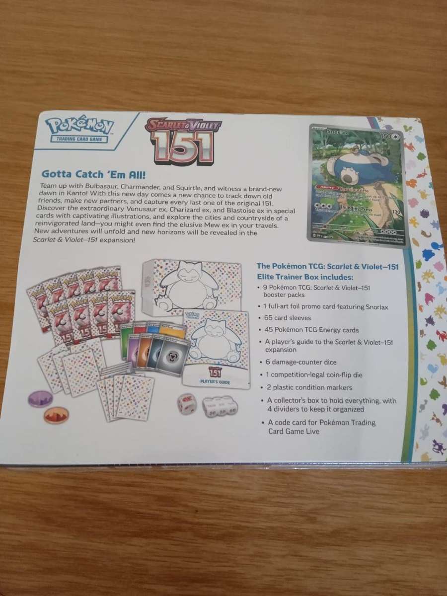 Pokemon Elite Scarlet & Violet | 151 Elite Trainer Box