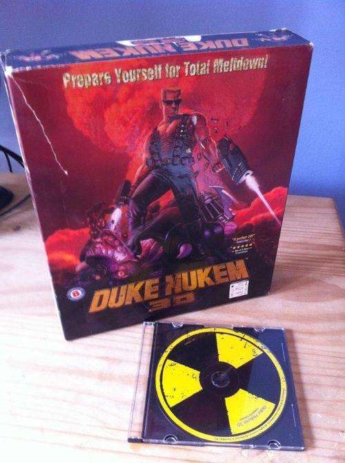 Original Duke Nukem 3D Big Box complete version game