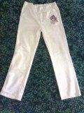 White tracksuit pants (13-14 years)
