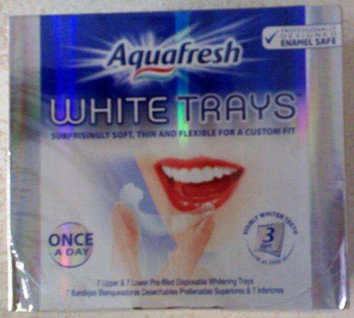 Aquafresh White Trays - to whiten teeth