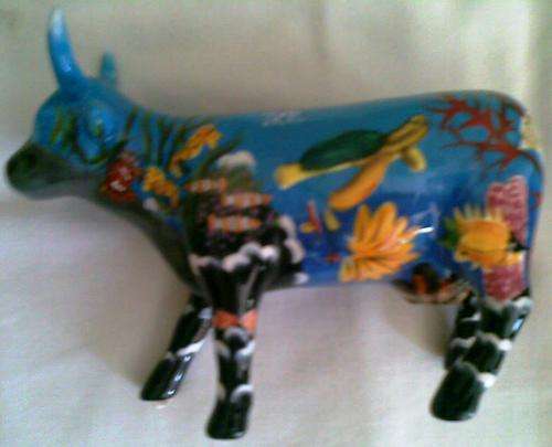 Elusive Sea Cow (from Cowparade series)