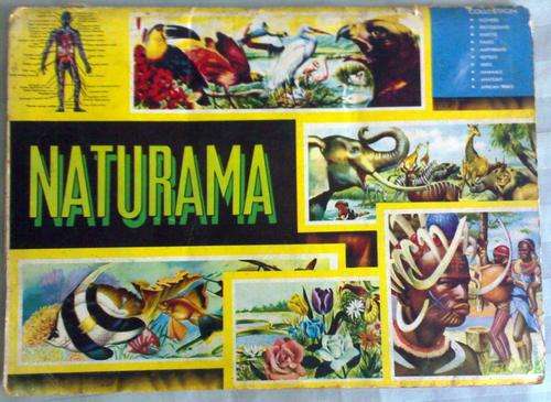 Completed Naturama book of collectable cards