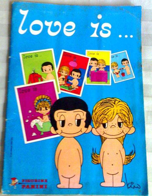 Love is...Book collection of stickers