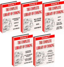 The Complete Library Of Cooking - 5 Volume Set