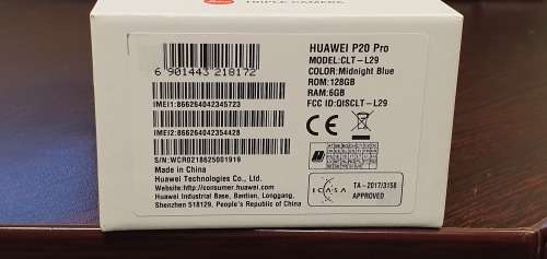 Huawei P20 Pro for sale