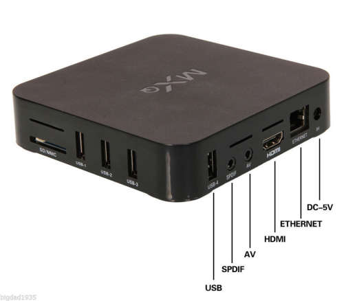 MXQ Full HD 1080P OTT TV BOX Android 4.4 Media Player - LOCAL STOCK