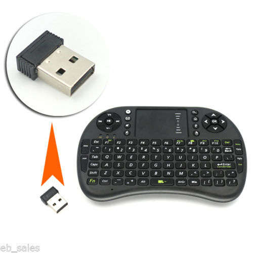 Mini i8 Wireless 2.4G Keyboard with Touchpad Remote Combo for PC Android TV Box