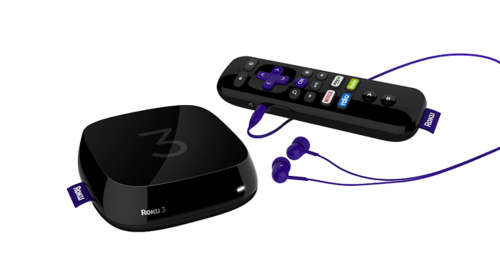 Roku 3 Streaming Media Player with Voice search 4230R (2015 model)